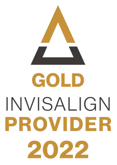 Invisalign Gold Provider 2022 badge