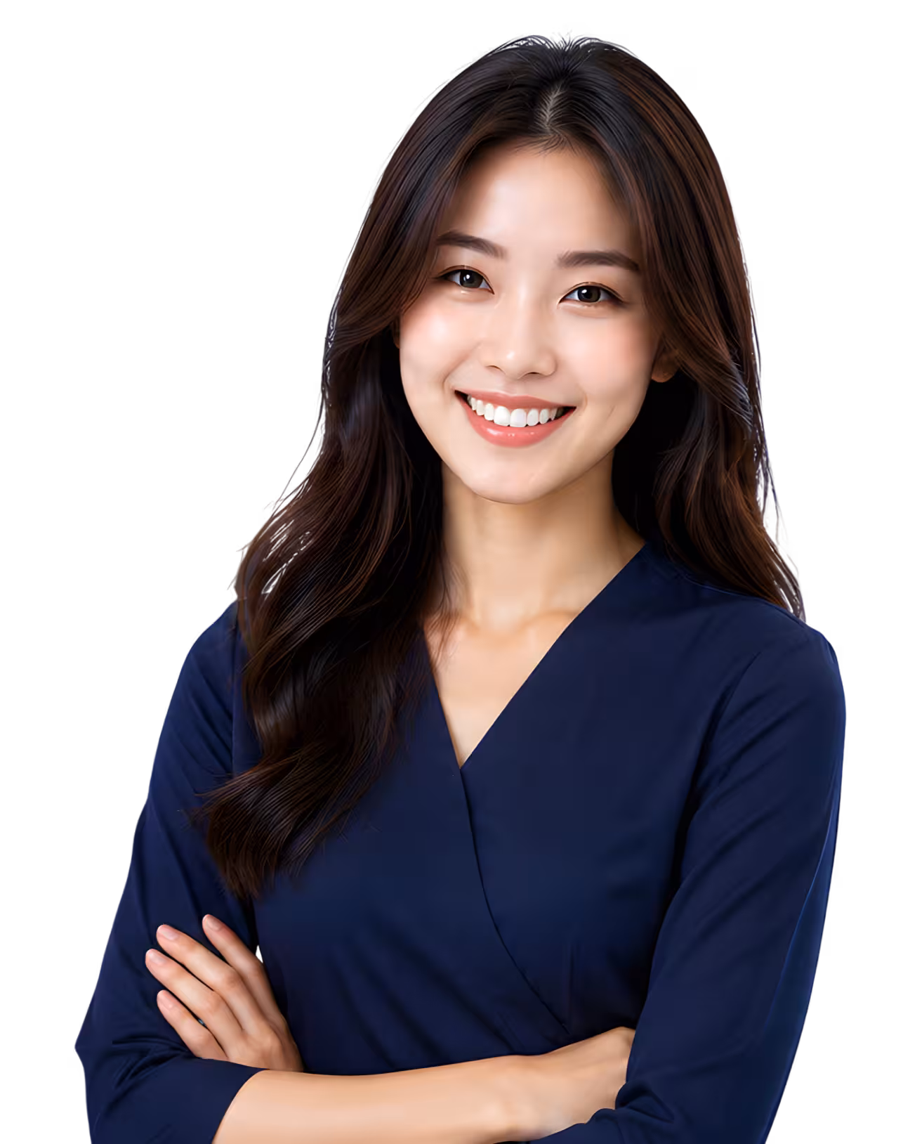 A happy patient showcasing a bright, white smile after receiving professional teeth whitening at Lau Dental Clinic in Sri Petaling.